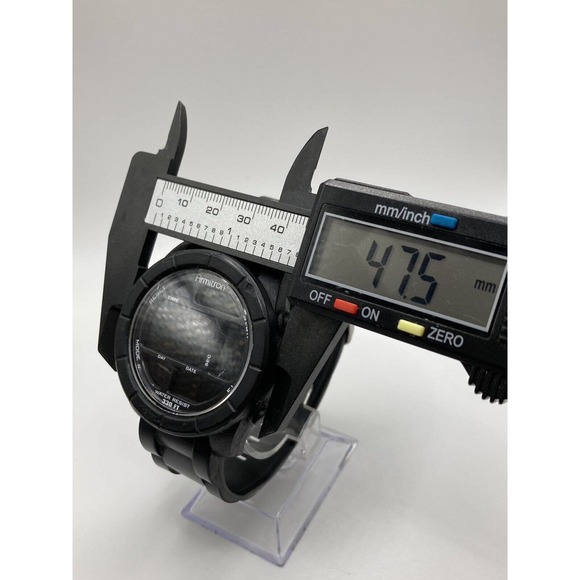 Armitron Men’s All Sport Black Rasin Digital Quartz Watch 40/8253 New Batt - Picture 6 of 7